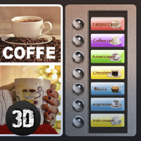 咖啡自动售货机模拟器3D App