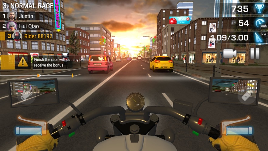 极速摩托车App下载效果预览图