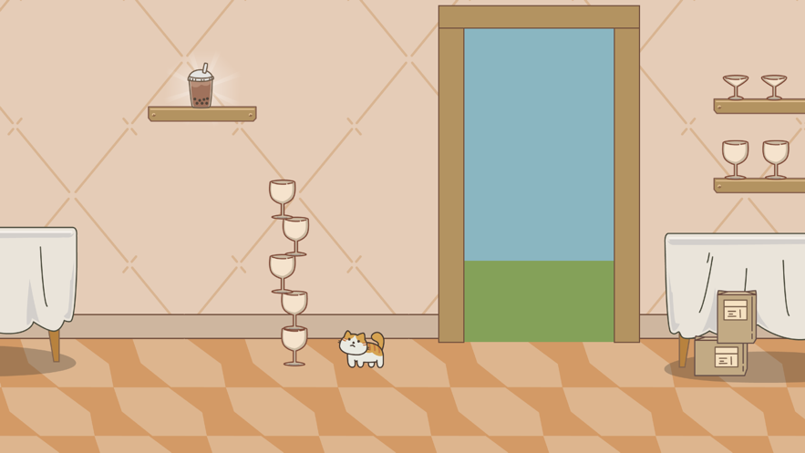 奶茶猫大冒险App下载效果预览图