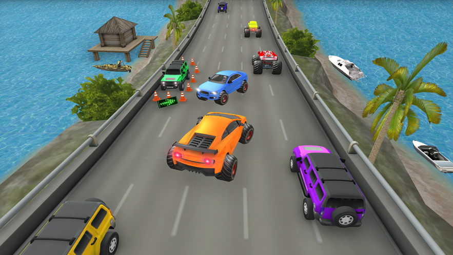 怪物卡车司机 3d 游戏App下载效果预览图