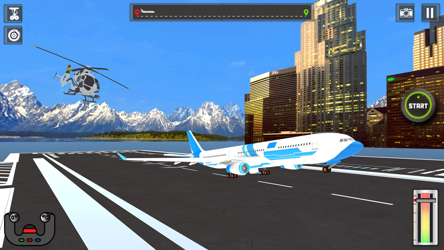 飞机模拟器飞行员游戏App下载效果预览图