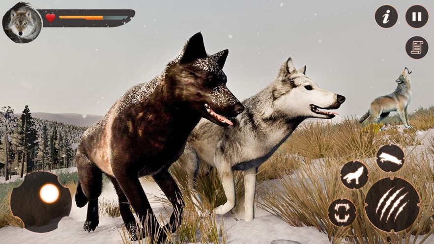 野狼模拟器猎人 3D App下载效果预览图