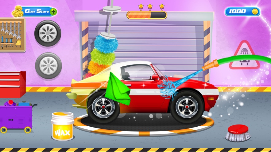 电动洗车修理工游戏App下载效果预览图