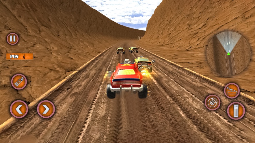 土路赛车游戏App下载效果预览图