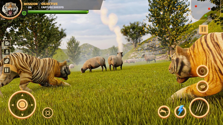 狮子攻击动物狩猎模拟器App下载效果预览图