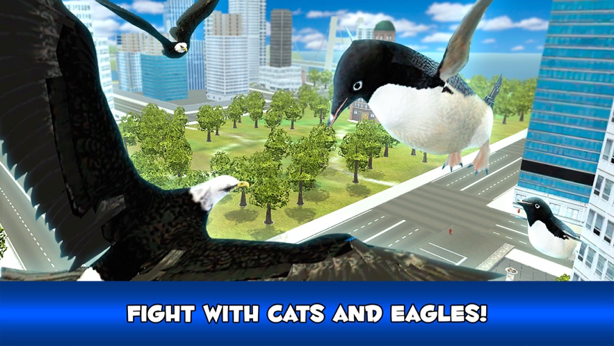 城市鸟企鹅模拟器3D App下载效果预览图