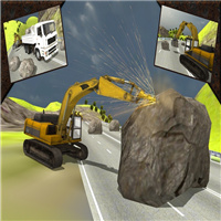 真正的自卸车和挖掘机起重机模拟器App下载效果预览图