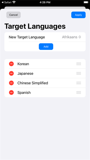 多语言翻译器 + App下载效果预览图
