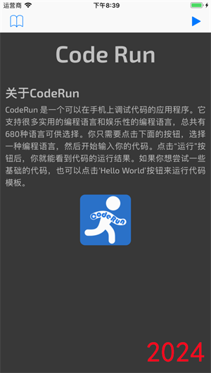 CodeRun v1.0下载效果预览图